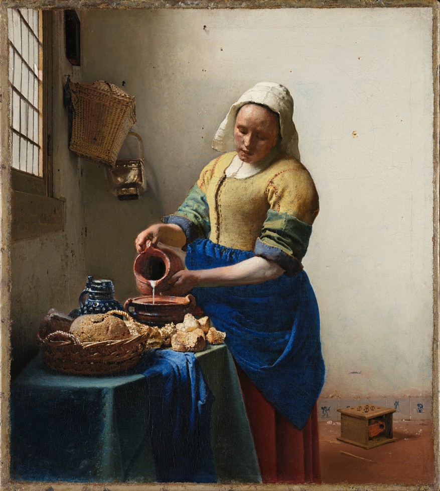 rijksmuseum-johannes-vermeer-het-melkmeisje-1660-olieverf-op-doek