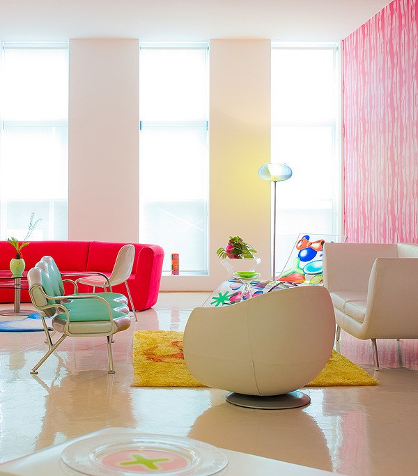 Chelsea Loft designed by Karim Rashid