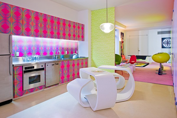 Chelsea Loft designed by Karim Rashid