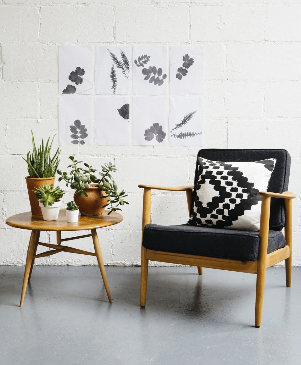 woonhome-woontrend-botanisch-groen-interieur-retro-fauteuil