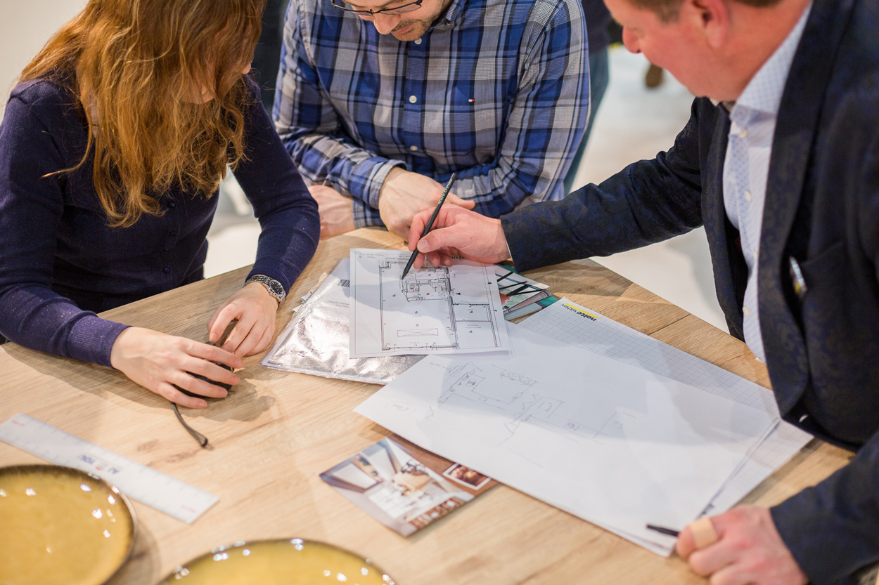 Maak samen met een specialist een nieuw interieurplan voor de inrichting van jouw huis.