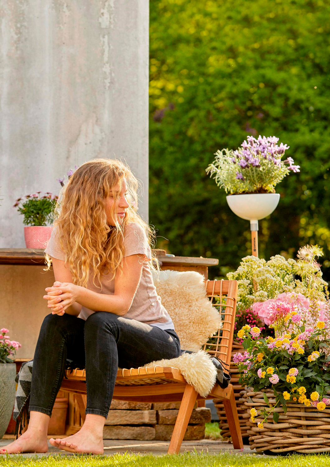 Geef je tuin een extra dimensie en ga ook de hoogte in met je planten en bloemen. Met de ClickUp Plantenbak heb je een extra hoge plantenbak.