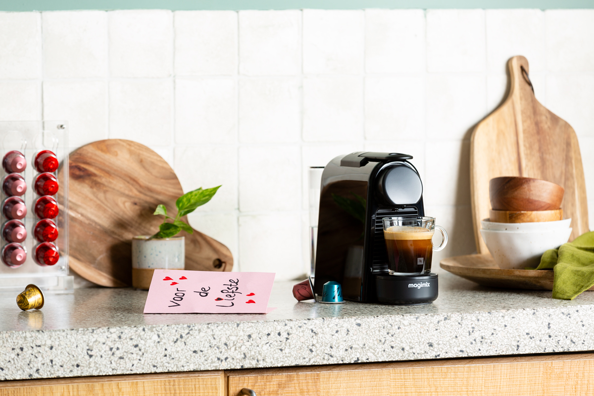 De Nespresso Original koffiemachines zijn uitgerust met een hogedruk extractie van negentien bar.
