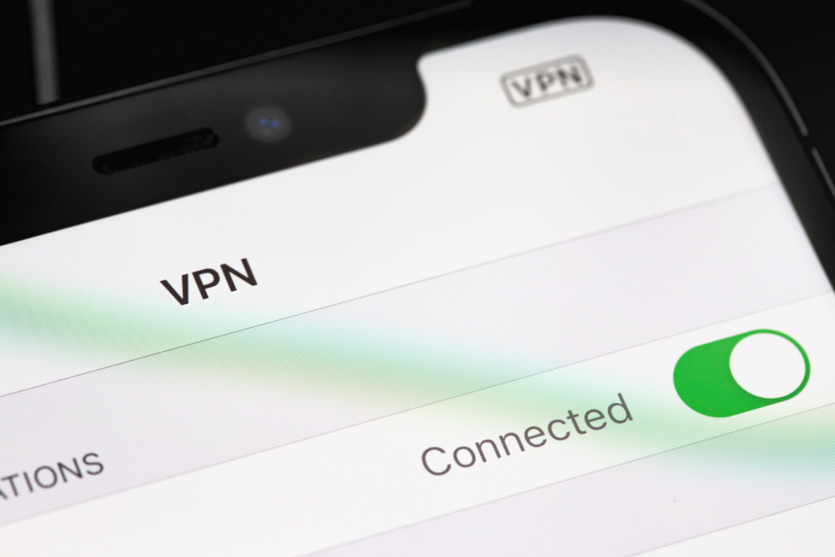 Ook op je mobiele telefoon kun je gebruik maken van een beveiligde VPN-verbinding.