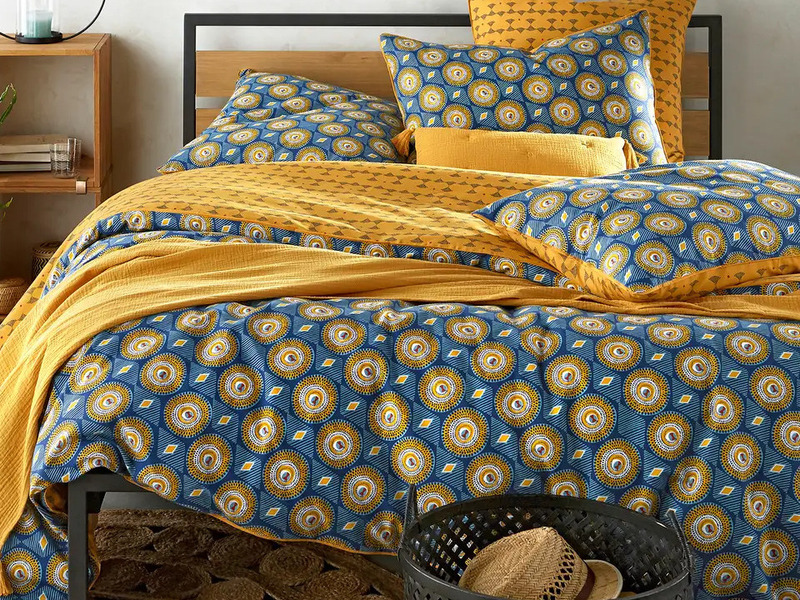 De gevarieerde patronen geven jouw trendy moderne slaapkamer een bijzondere uitstraling. 