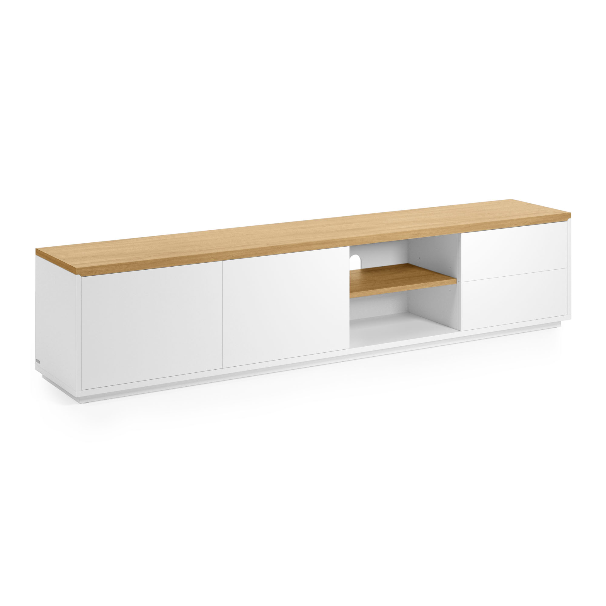 Woonhome - IKEA &#8211; PLATSA Tv-meubel &#8211; 160x42x44 &#8211; Wit
