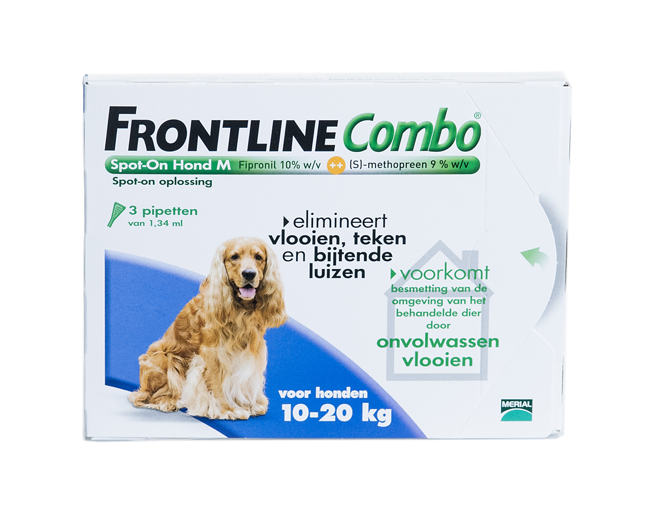 Woonhome Frontline Spot On Combo Hond M Pipetten 10 20kg