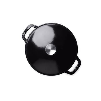 Mount Bank Eigenlijk Lang Woonhome - Kustaa gietijzeren casserole pan 29cm ovaal &#8220;Black  Satin&#8221;